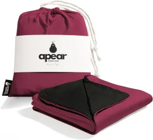 16-in-1 Compact Travel Blanket with Bag – Reversible, Ultra Soft Bamboo Airplane Blanket with Hidden Pocket - Lightweight & Packable for Flights, Camping, Picnic, Travel Essentials