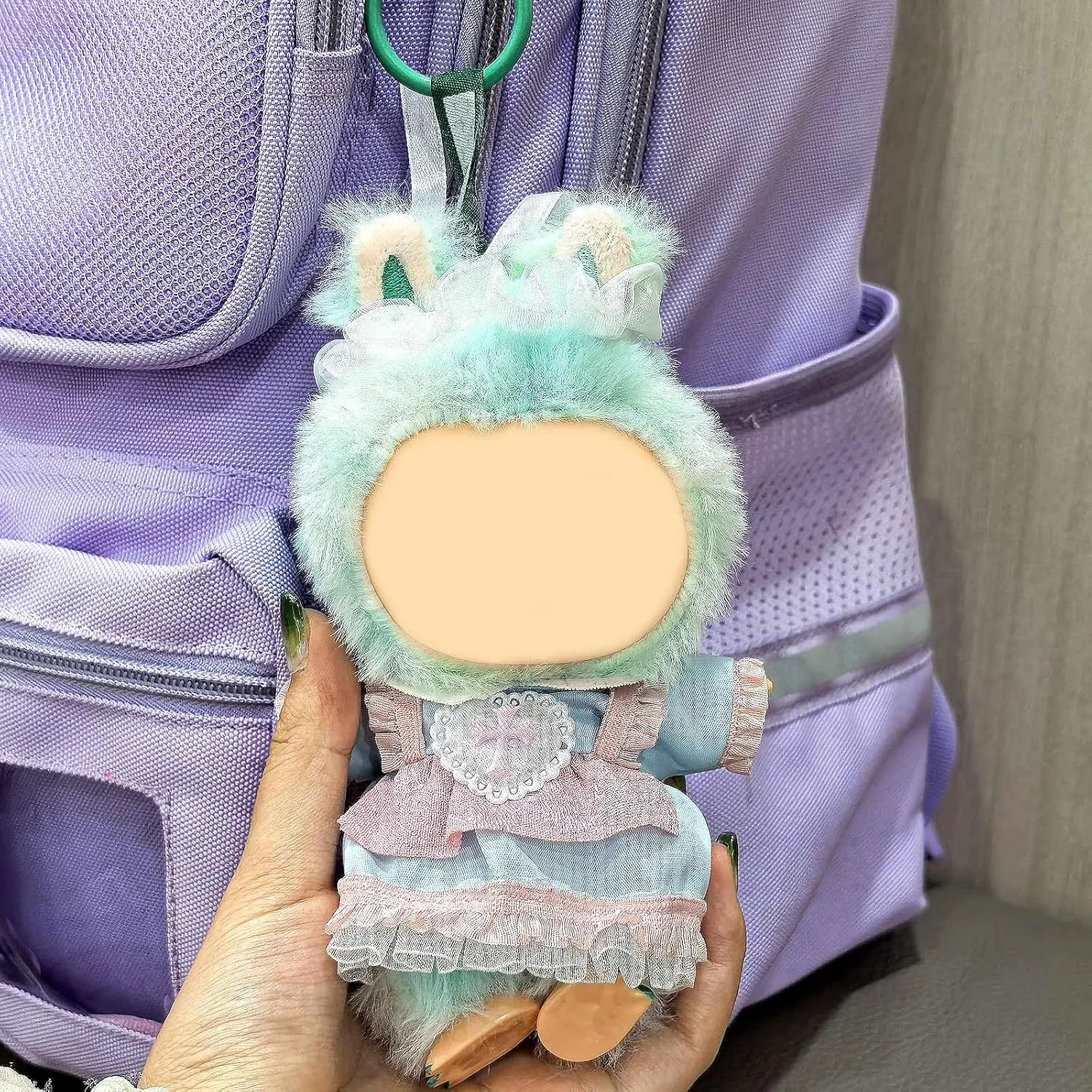17cm Doll Clothes (NO Doll) Cute and Chic Outfits - 3 Piece (Dress   Hair Band), Kawaii Doll Set Accessories are Suitable for Birthday Gifts, Dress Up