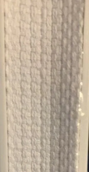 1" Wide White Cotton Belting by Dritz
