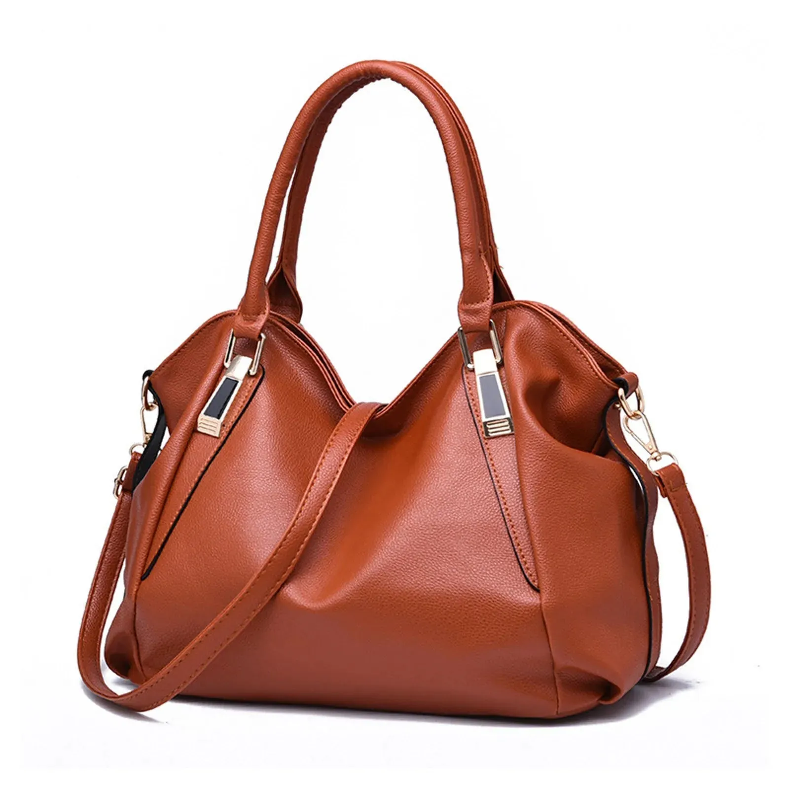 2024 Hot Women'S Fashion Soft Leather Handbag Large Capacity Women'S Bag One Shoulder Crossbody Bag Women'S Stylish Backpack
