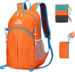 20L Small Hiking Backpack, Lightweight Foldable Daypack Water-resistant Travel Camping Packable Backpack