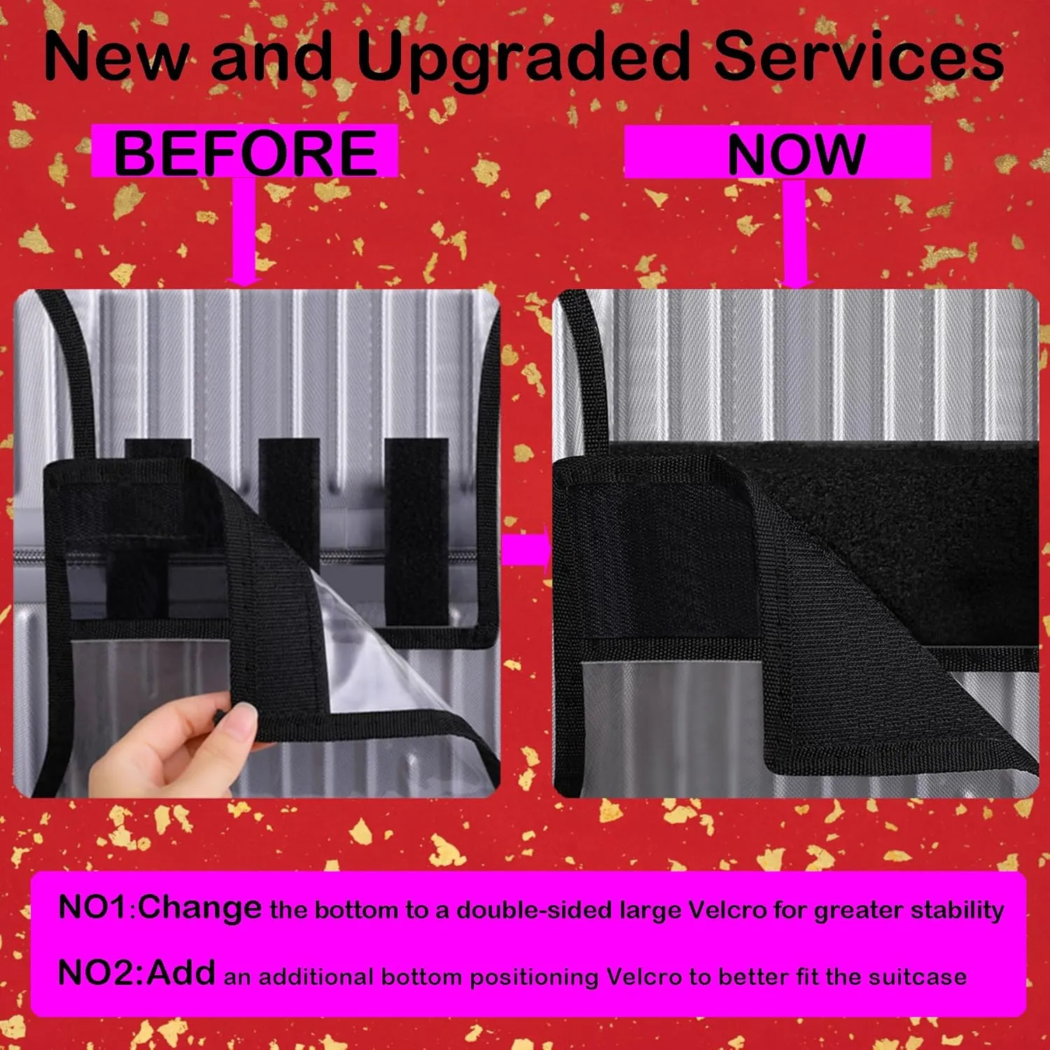 26 Inch Luggage Cover Protector Bag PVC Clear Plastic Suitcase Cover Protectors Travel Luggage Sleeve Protector