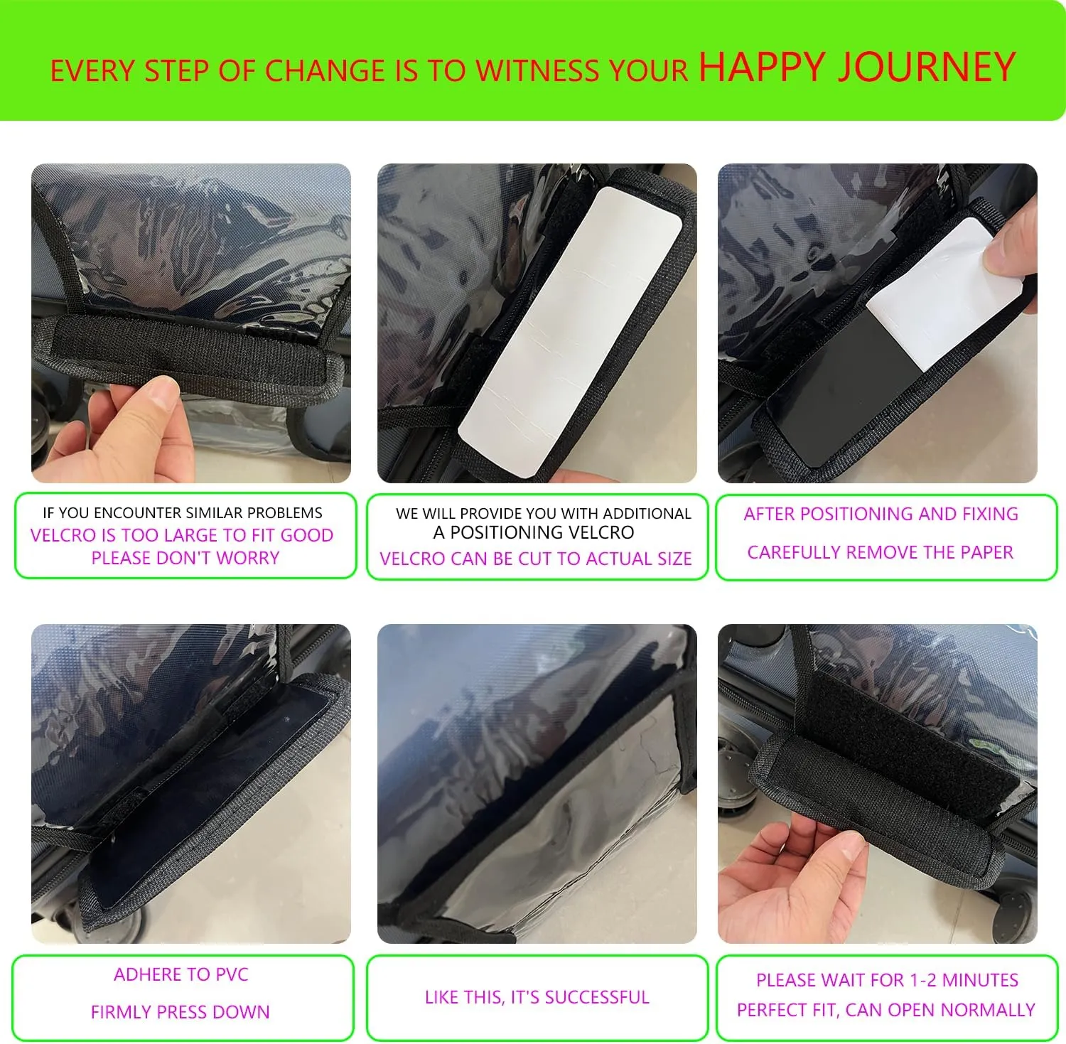 26 Inch Luggage Cover Protector Bag PVC Clear Plastic Suitcase Cover Protectors Travel Luggage Sleeve Protector