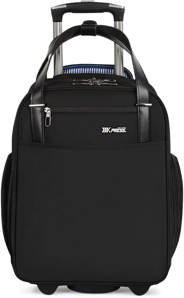 2in1 Travel Rolling Backpack Handbag Rolling Carry on Luggage with Wheels for Adult