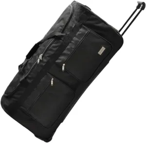 32" 40" Inch Super Large Rolling Luggage Bag Big Trolley Outdoor Travel Bag Canvas Hight 100cm Suitcase Luggage Sets(32 inch)