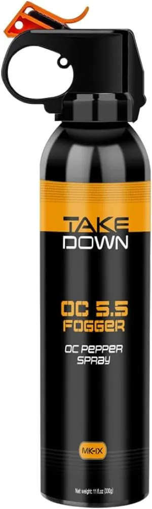 330ml Pepper Spray - with Safety Clip for Safety Protection - Suitable for Hiking, Camping, Outdoor Activities