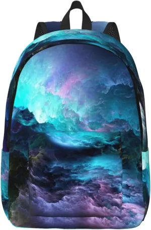 3d Graphics Universe Space Canvas Casual Lightweight Duffel Bag, Fashion Duffel Bag, Casual Daypack, Unisex Travel Backpack