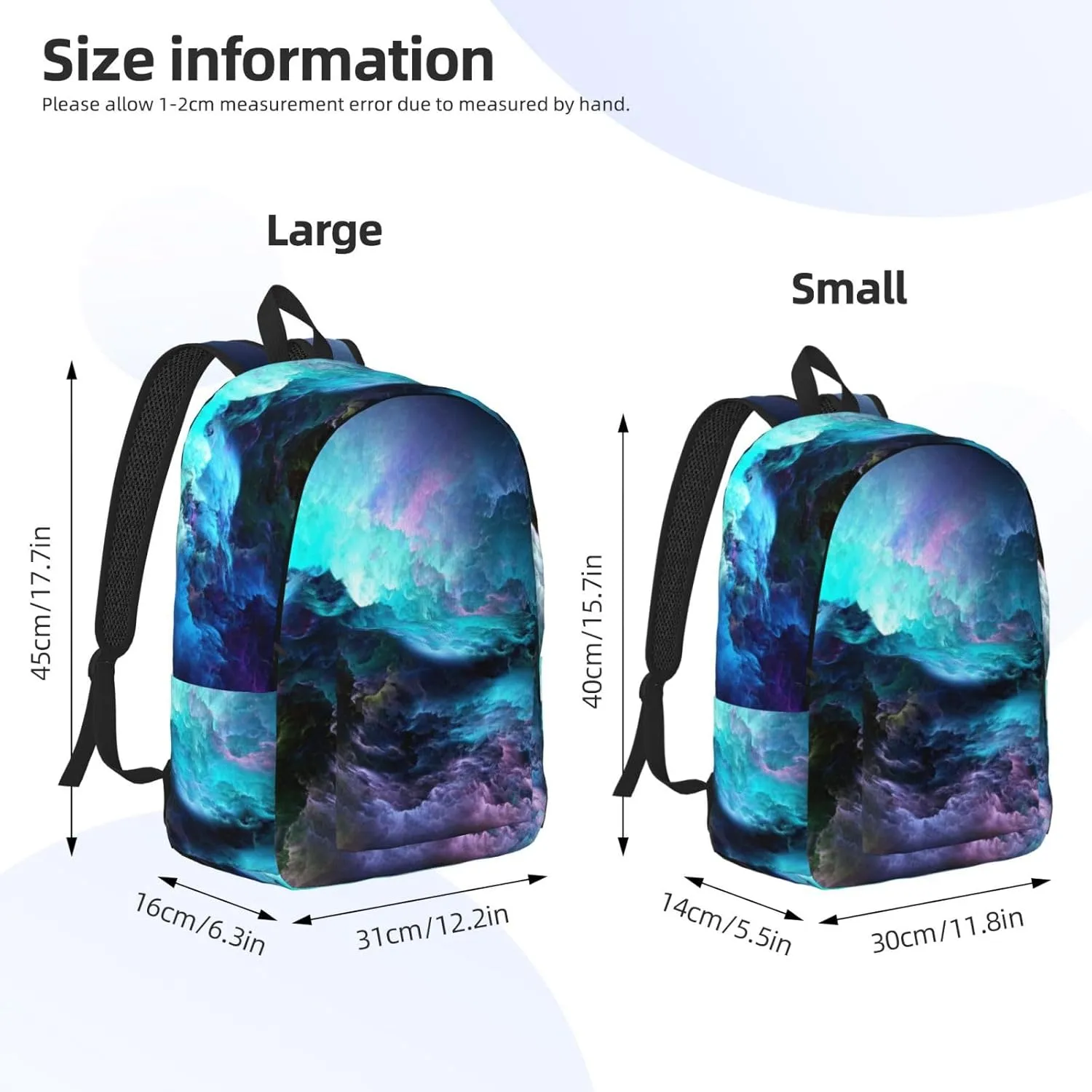 3d Graphics Universe Space Canvas Casual Lightweight Duffel Bag, Fashion Duffel Bag, Casual Daypack, Unisex Travel Backpack
