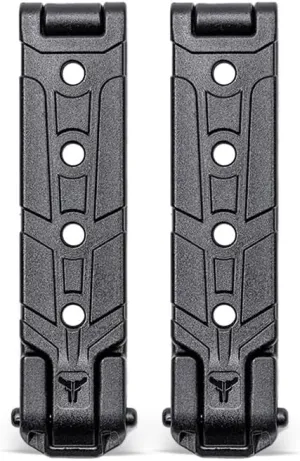 3" Molle-Lok (Pair with Mounting Hardware) - MOLLE Attachment Clip for Vests, Backpacks, Holsters, Mag Pouches, TASER, and More - Molle-Lok 3 inch by Blade-Tech Holsters