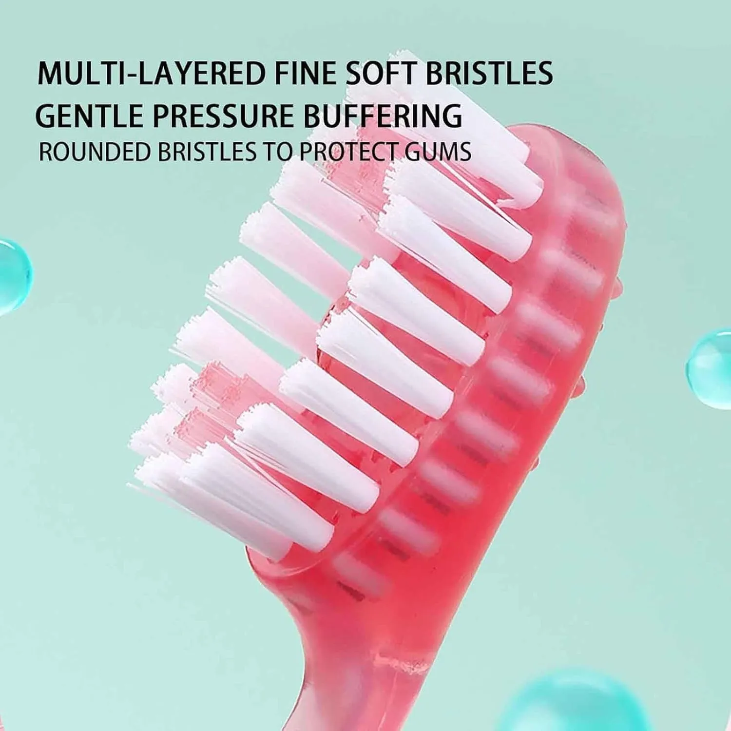 5 in 1 Mini Toothbrush & Floss & Tongue Scraper & Toothpick Set, 10/26 PCS Travel Toothbrush Set, Disposable Toothbrushes Portable Oral Care for Travel Work (Mint*26)