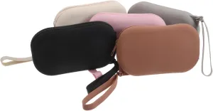 5pcs Zipper Pouch Silicone Small Change Bag Makeup Bag for Women Travel Organizer for Coins Keys and Portable Accessories