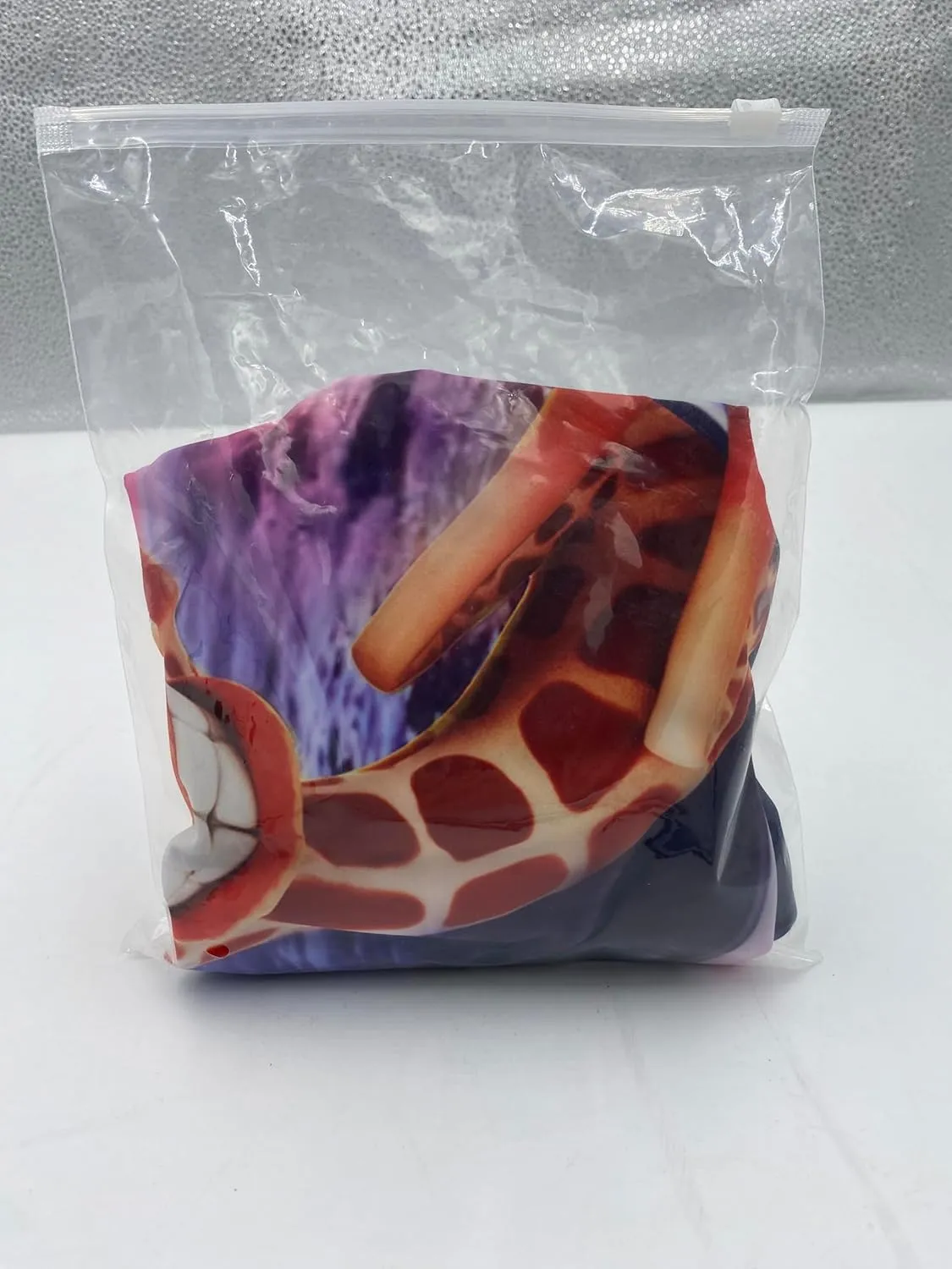 7-Mi 3D Print Design Travel Suitcase Protector Trolley Case Cover 19"-30" Sleeve (L(Fits to 26"-28" Trolley Case), Giraffe(New Version))
