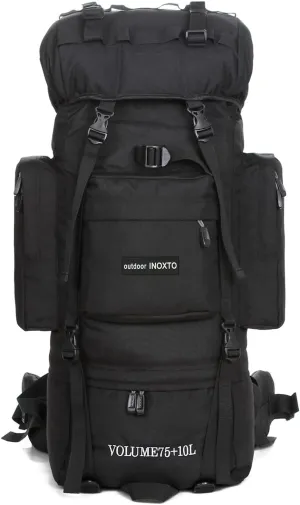 85L Lightweight Internal Frame Hiking Backpack for Men Women, Waterproof Travel Camping Backpack with Rain Cover