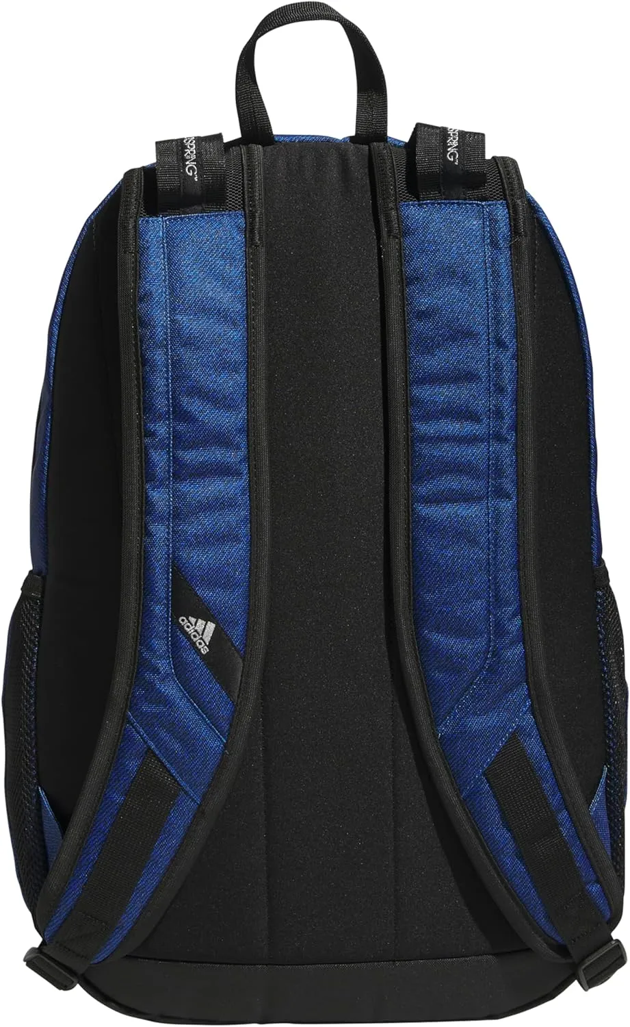 adidas Prime Backpack for Work, Travel Bag for Women and Men with Padded Compartment for Laptop, Twill Bright Royal-Legend Ink/Black2, One Size