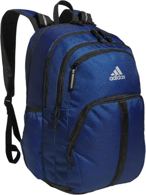 adidas Prime Backpack for Work, Travel Bag for Women and Men with Padded Compartment for Laptop, Twill Bright Royal-Legend Ink/Black2, One Size
