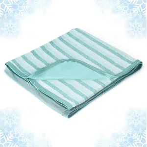 Ailemei Direct Cooling Blanket for Hot Sleepers, Double Sided Cold Effect, Twin/Full Size Lightweight Breathable Summer Blankets for Bed, Transfer Heat to Keep Body Cool for Night Sweats,60"x90"
