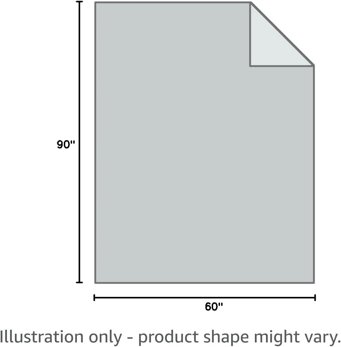 Ailemei Direct Cooling Blanket for Hot Sleepers, Double Sided Cold Effect, Twin/Full Size Lightweight Breathable Summer Blankets for Bed, Transfer Heat to Keep Body Cool for Night Sweats,60"x90"