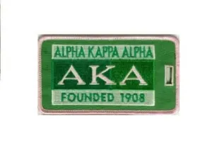 AKA Luggage Tag - Founded 1908