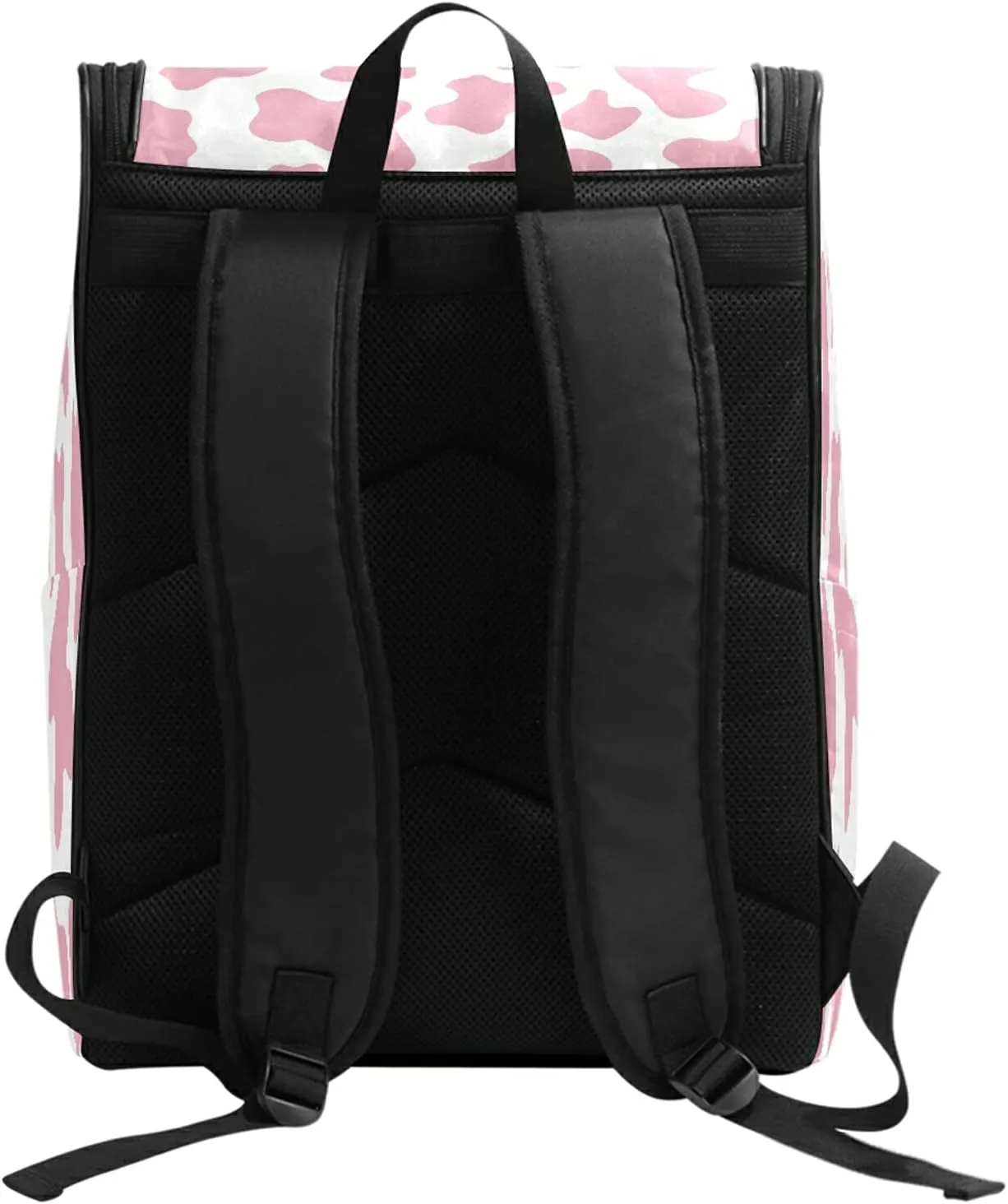 ALAZA Schoolbag Large Bookbag Pink Cow Print Camo Camoflage Backpacks Laptop Backpack for Kindergarten Elementry Middle School Student College Adult Backpack