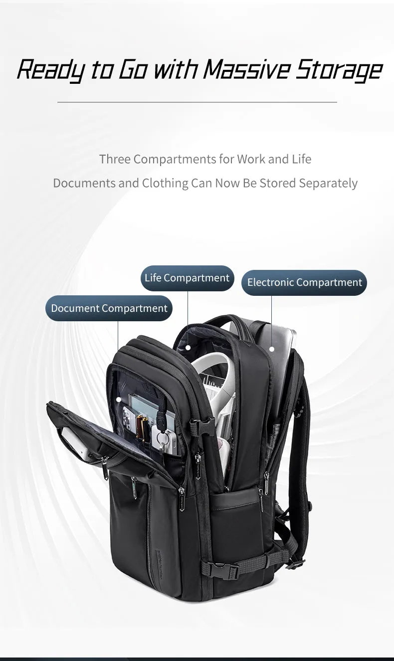 Arctic Hunter i-Arsenic Expendable Business Multicompartment Laptop Backpack (15.6")