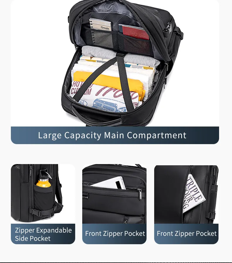 Arctic Hunter i-Arsenic Expendable Business Multicompartment Laptop Backpack (15.6")