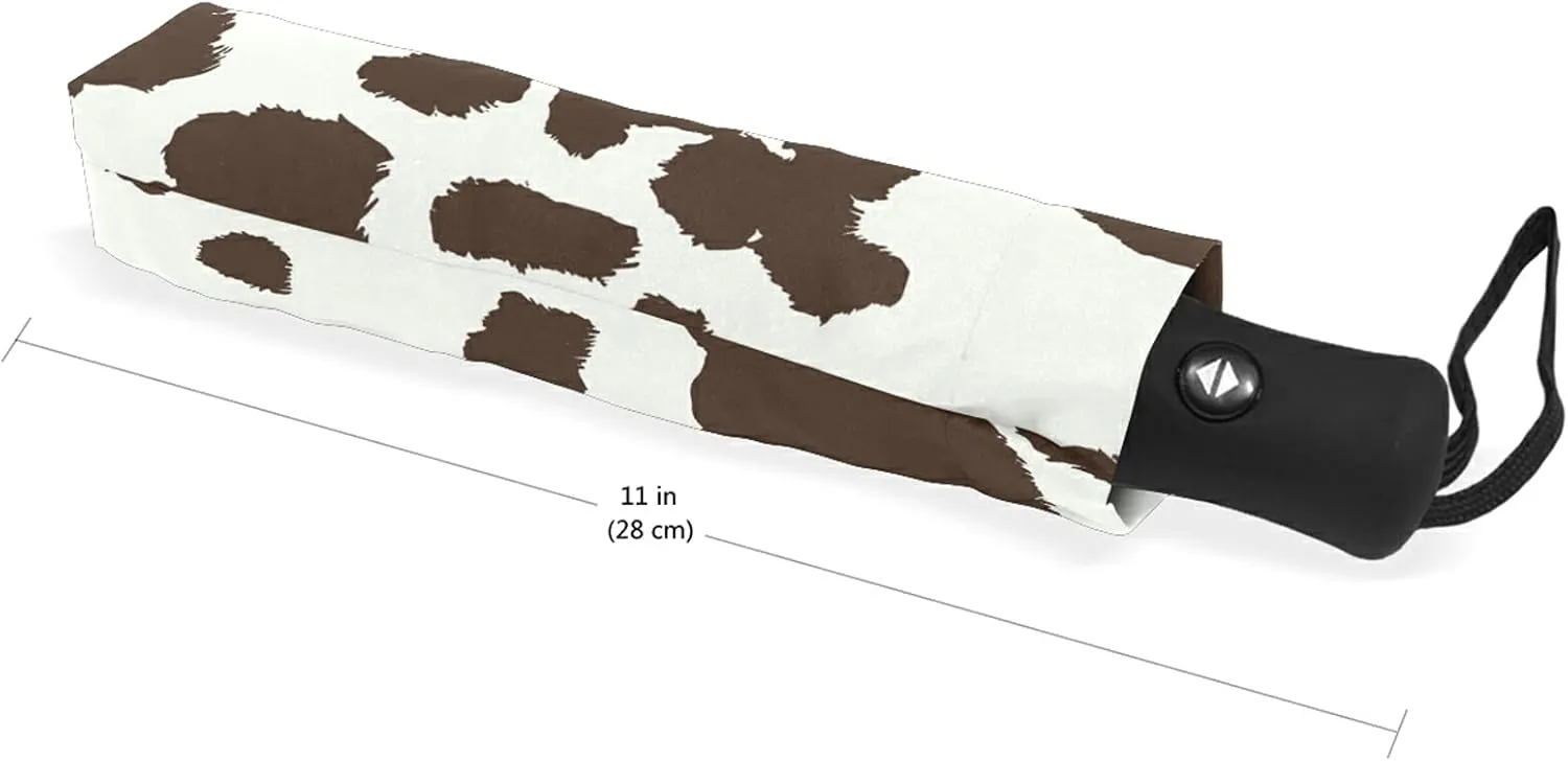 Automatic Folding Umbrella, Portable Strong Travel Rain Umbrella, Auto Open/Close Lightweight Compact Sun Anti-UV Parasol