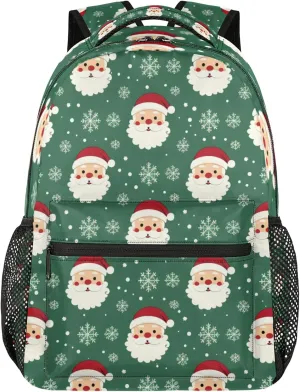 Backpack Christmas Book Bags Laptop Backpacks Lightweight Multipurpose Daypack for Men Women Travel Hiking