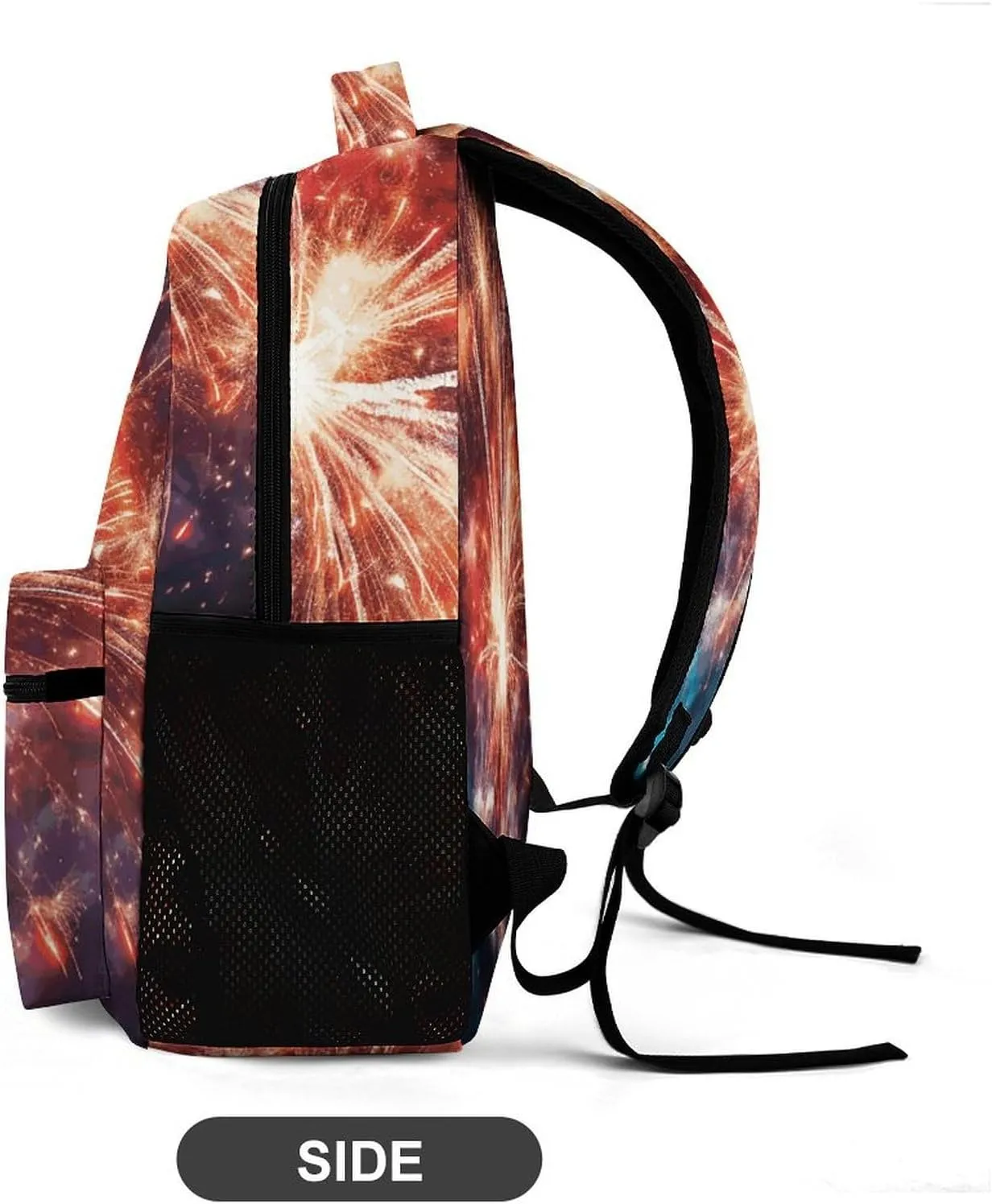 Backpack for Women Men Travel Explosion Firework Daypack Lightweight Laptop Bag Carry On Backpacks for Work