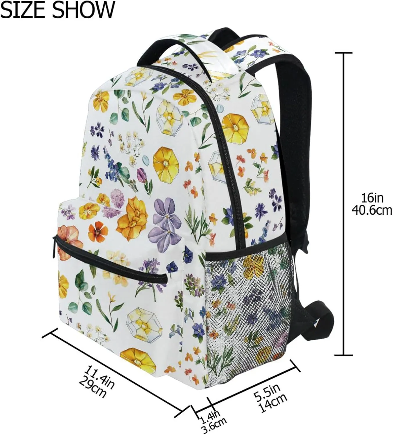 Backpacks for Teacher Nurse Fashion Sports Backpack with Chest Strap for Business Work College Travel Trip Catan