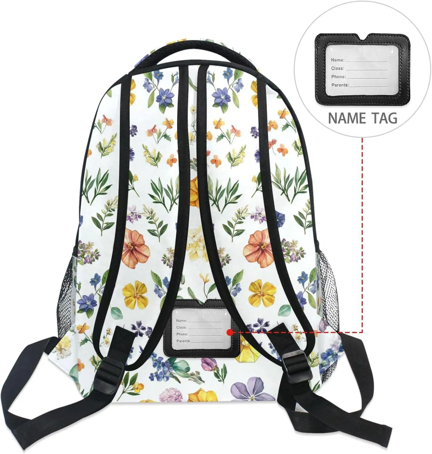 Backpacks for Teacher Nurse Fashion Sports Backpack with Chest Strap for Business Work College Travel Trip Catan