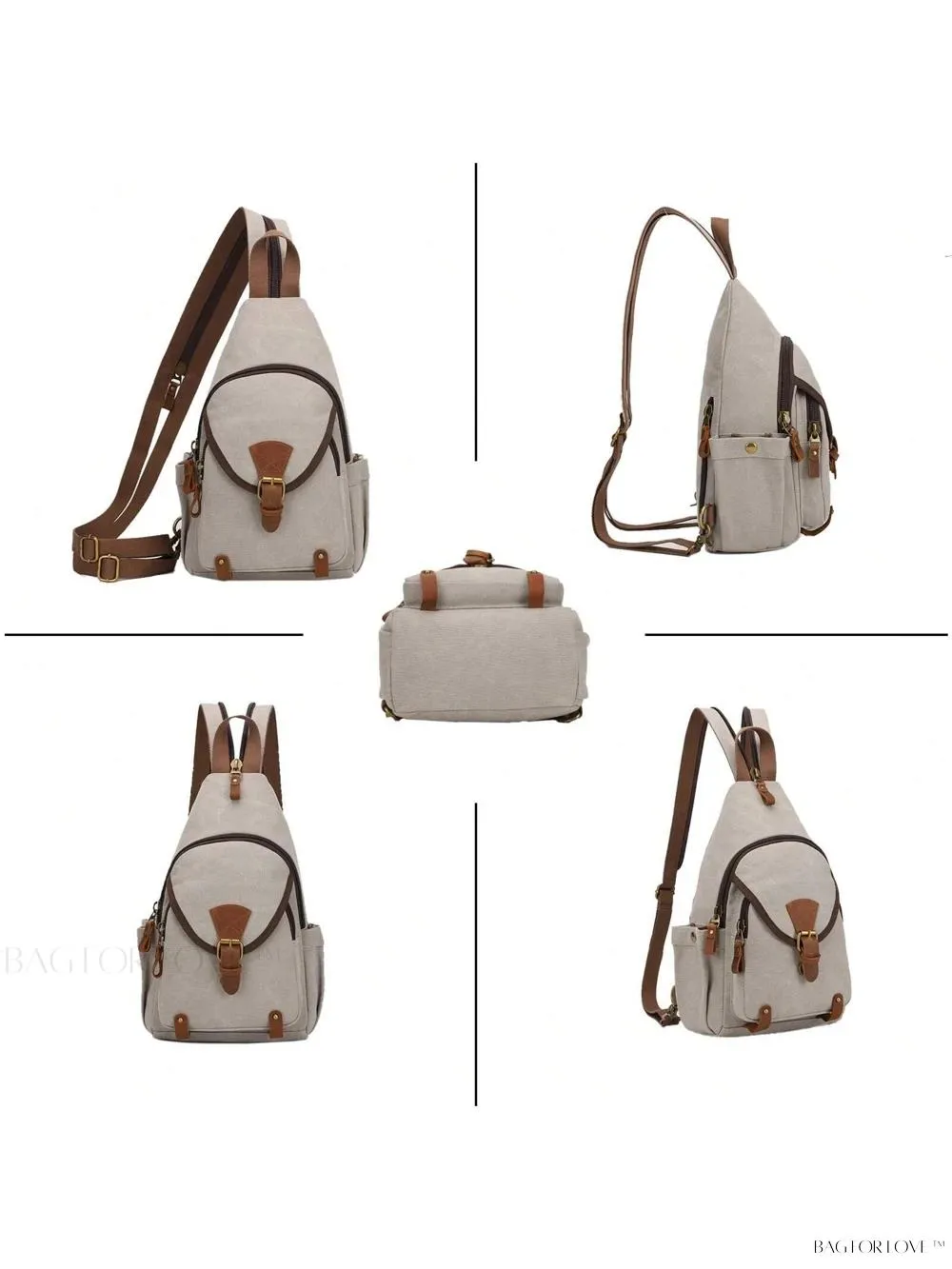 BagForLove - Convertible Sling Bag for Outdoor Adventures and Travel