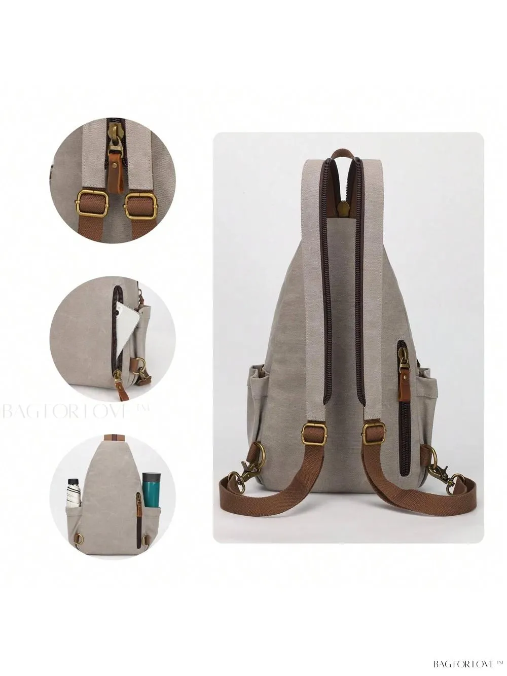 BagForLove - Convertible Sling Bag for Outdoor Adventures and Travel