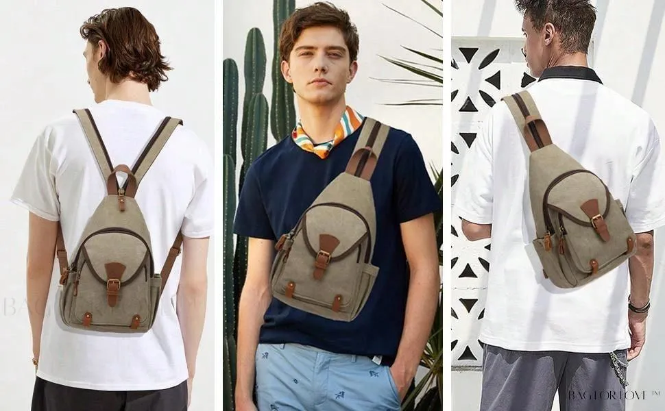 BagForLove - Convertible Sling Bag for Outdoor Adventures and Travel