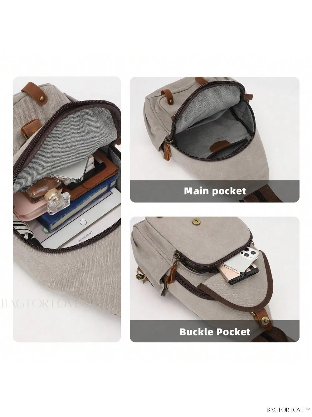 BagForLove - Convertible Sling Bag for Outdoor Adventures and Travel