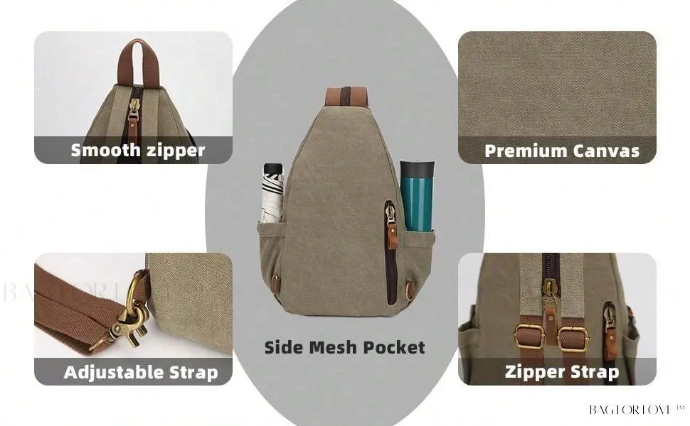 BagForLove - Convertible Sling Bag for Outdoor Adventures and Travel