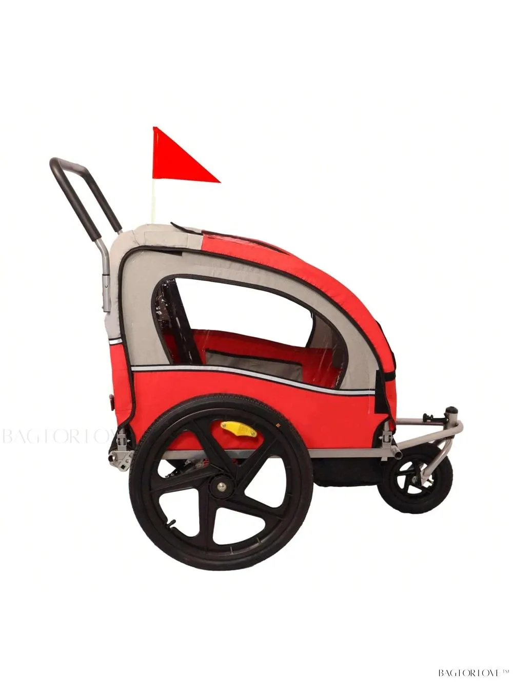BagForLove - Foldable Collapsible Bike Trailer for Easy Travel