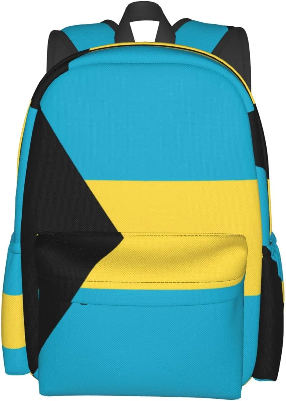 Bahamas Flag Laptop Backpack Work Travel Backpacks Business Rucksack Casual Outdoor Daypack with Adjustable Strap Bags for Sports Office Gym Hiking