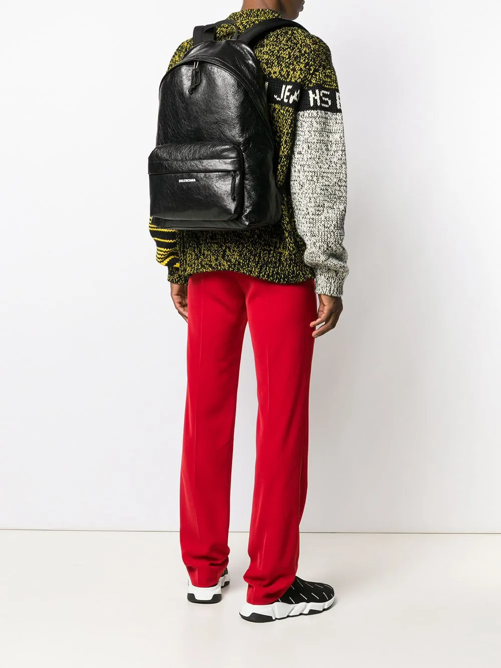 Balenciaga Explorer läderryggsäck