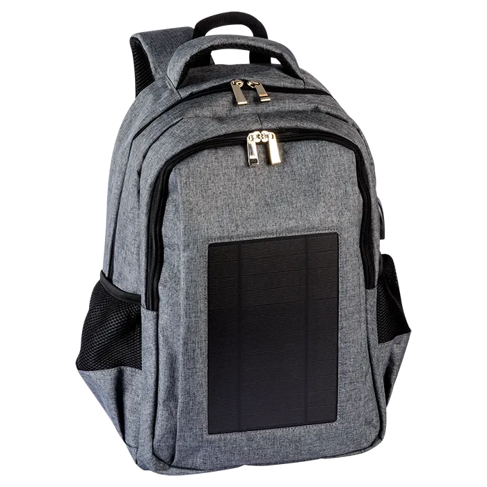 Barron BB0215 - Solar Powered Tech Backpack