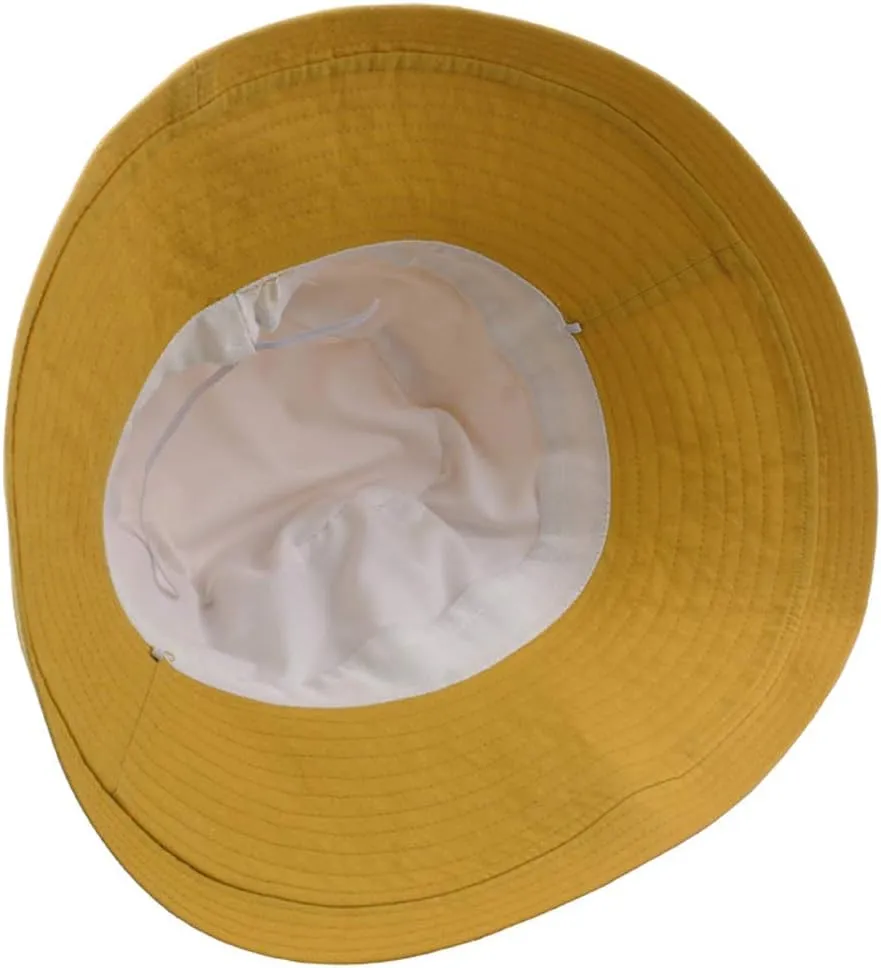 BeFur Summer Sun Hats for Women Wide Brim Bucket Hat Packable Roll Up Beach Cap