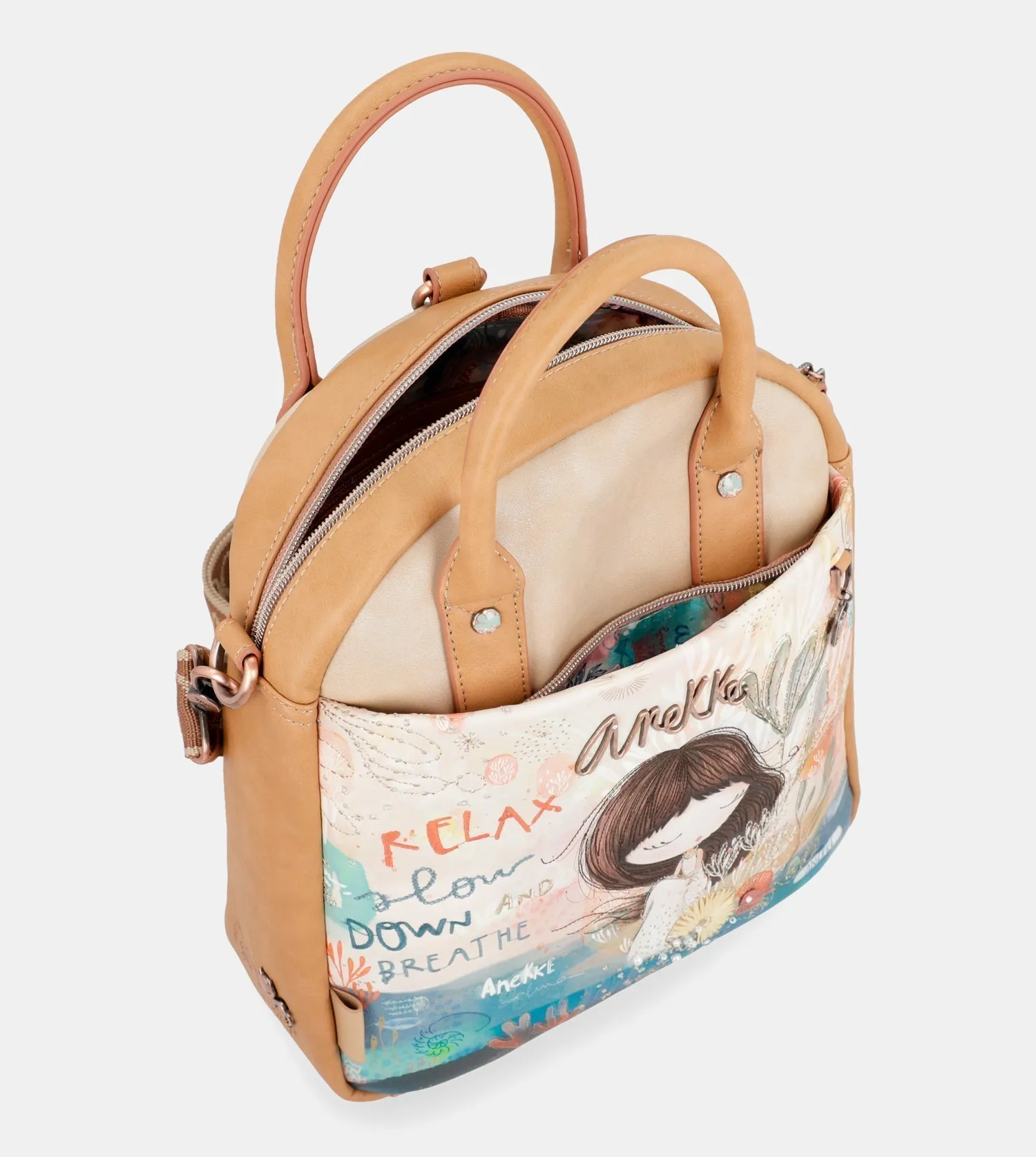 Best-priced Sac d'écoute sac Same-day shipping à en dos convertible méditerranéen