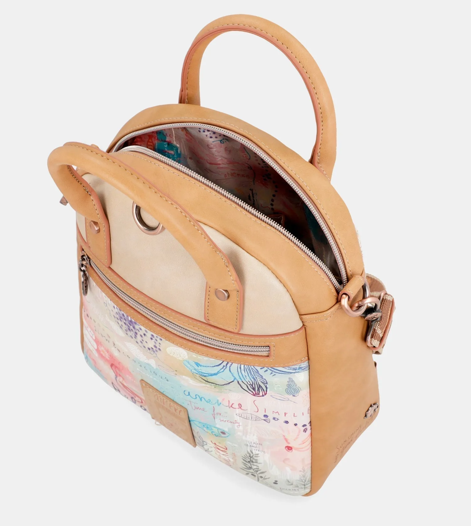 Best-priced Sac d'écoute sac Same-day shipping à en dos convertible méditerranéen