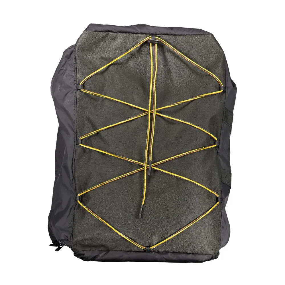 Black Polyester Backpack