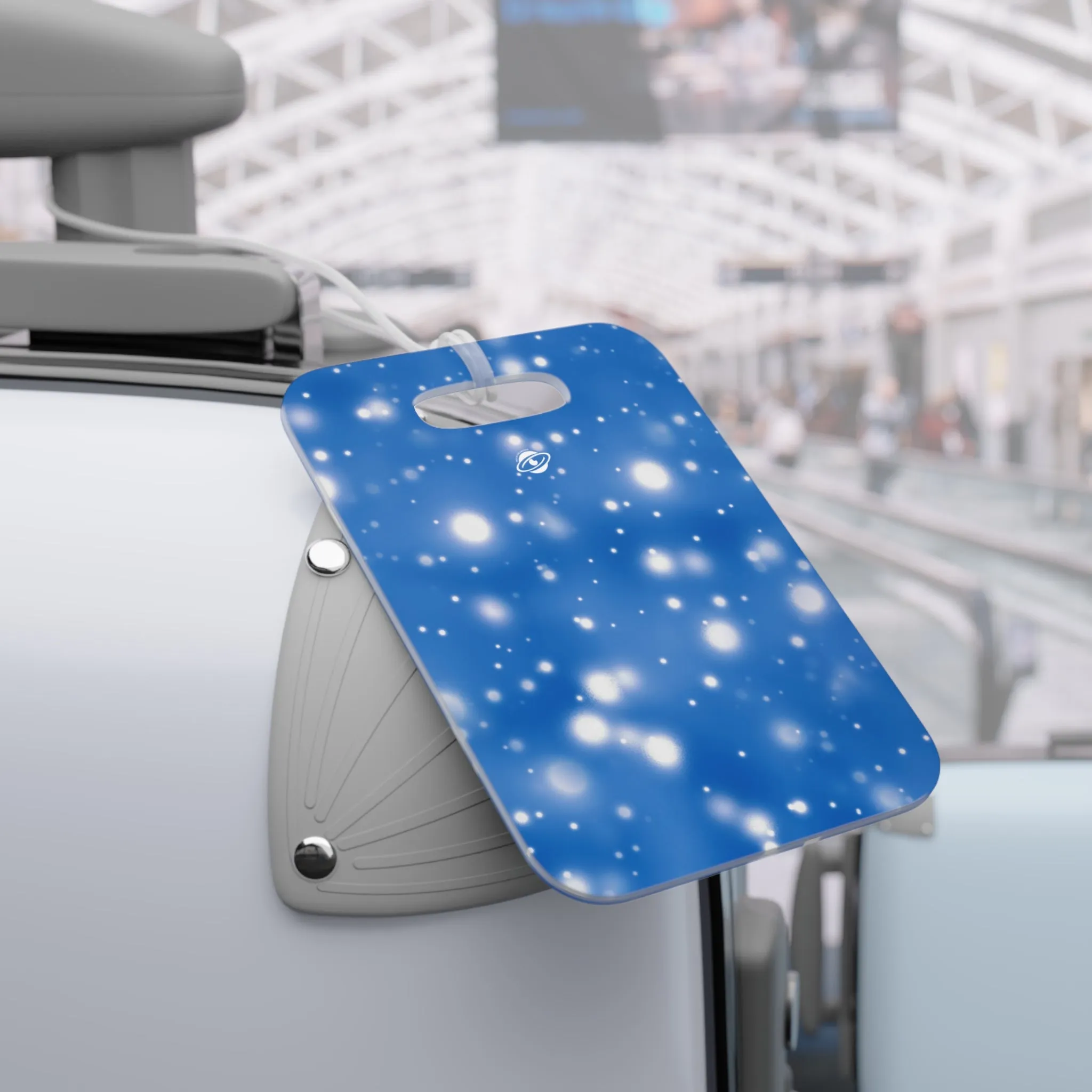 Blue Cookie Luggage Tag