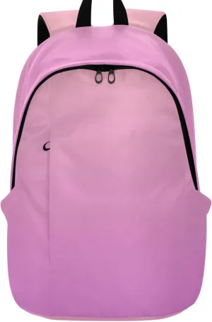 Blush Pink Orchid Gradient Cool Casual Daypack Backpack for Women Backpack for Girls Bookbag