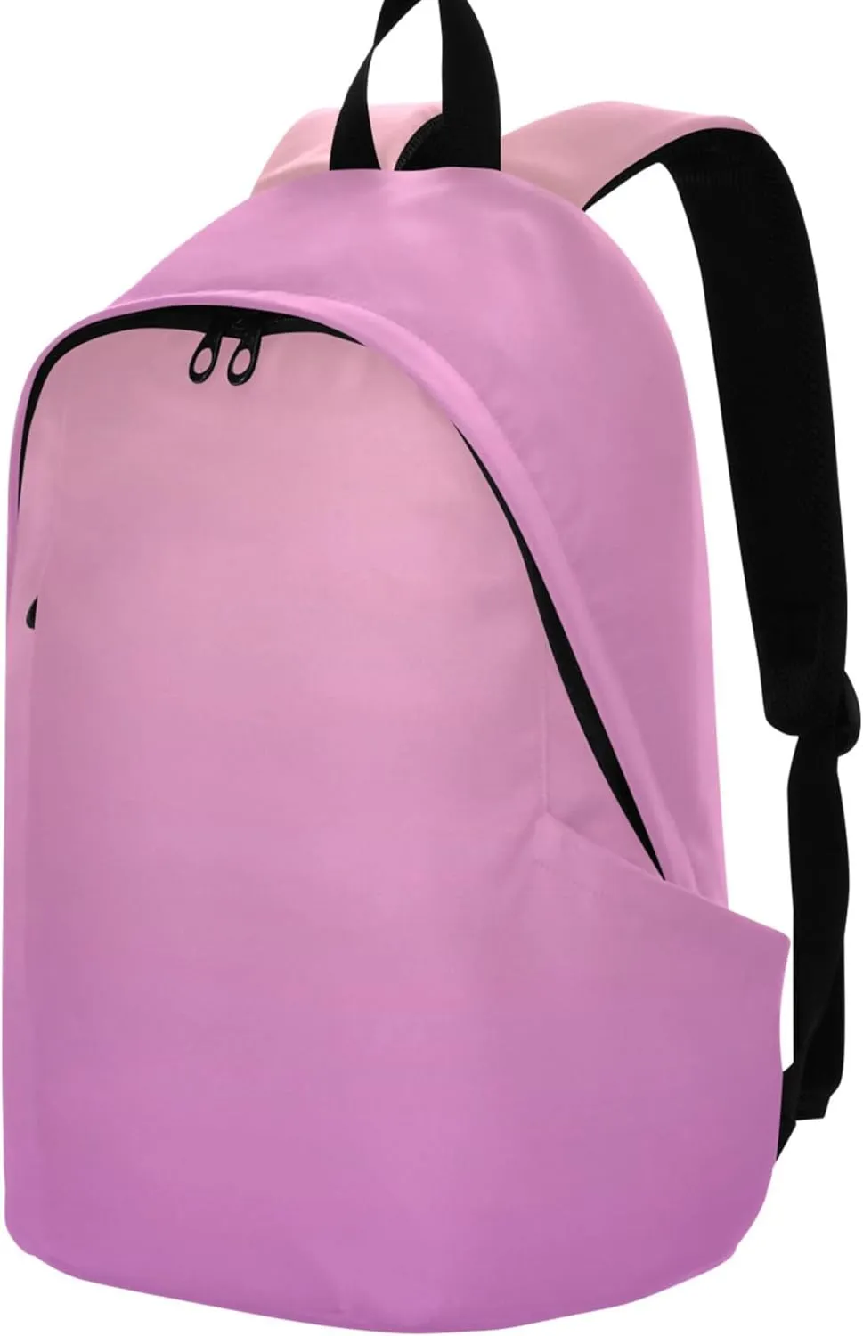 Blush Pink Orchid Gradient Cool Casual Daypack Backpack for Women Backpack for Girls Bookbag