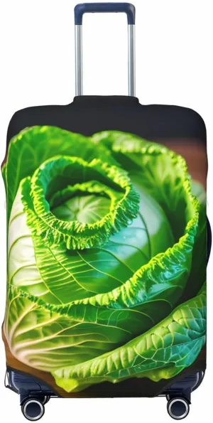 Bright Cabbage Luggage Covers For Suitcase Approved,Suitcase Cover Protector Fit 18-32 InchLuggage