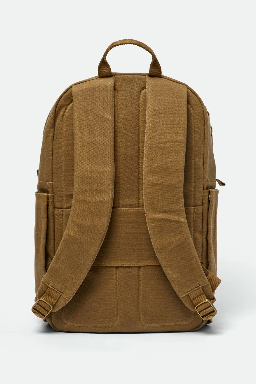 Brixton Traveler Backpack 23L - Olive Brown