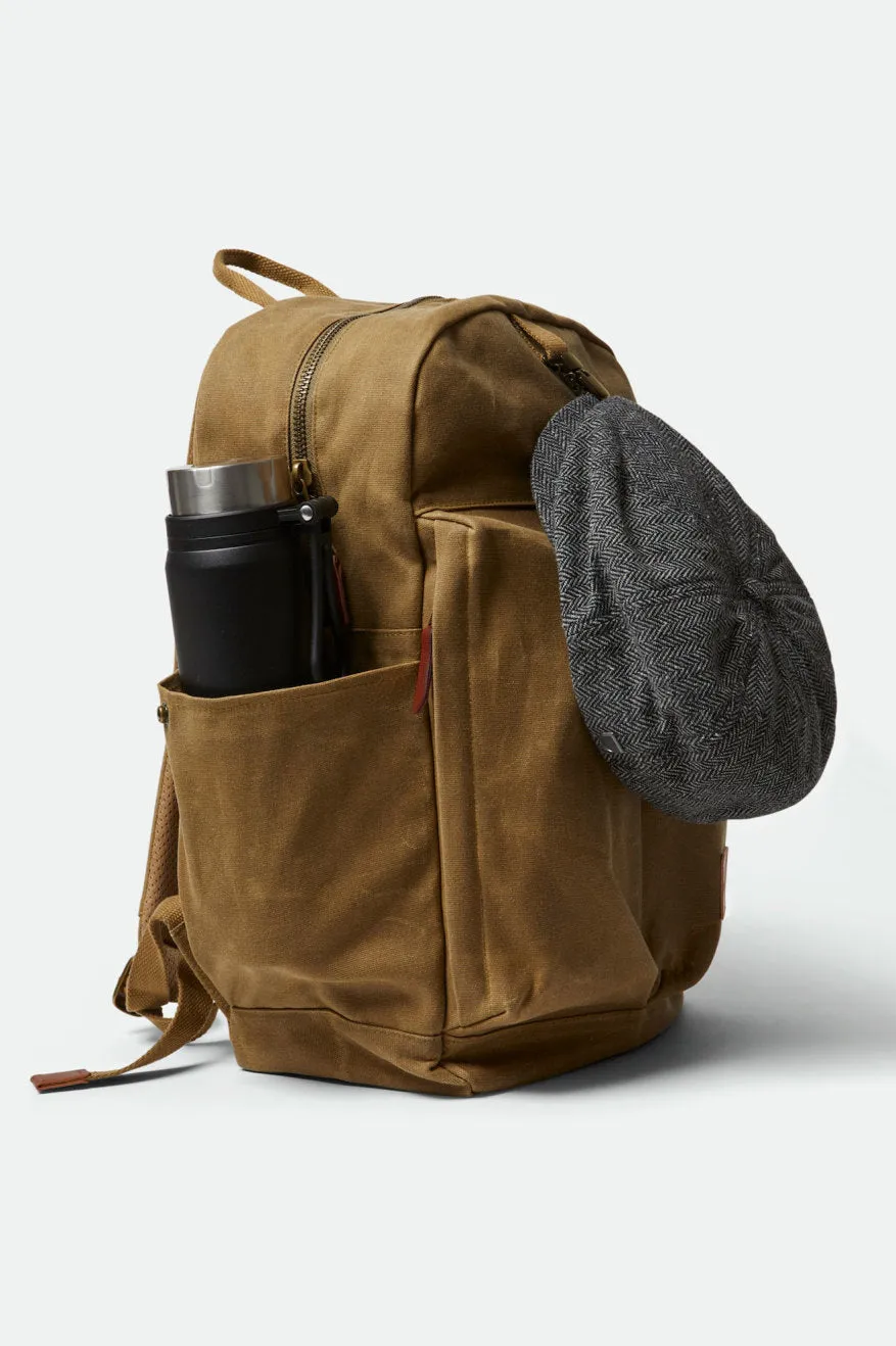 Brixton Traveler Backpack 23L - Olive Brown