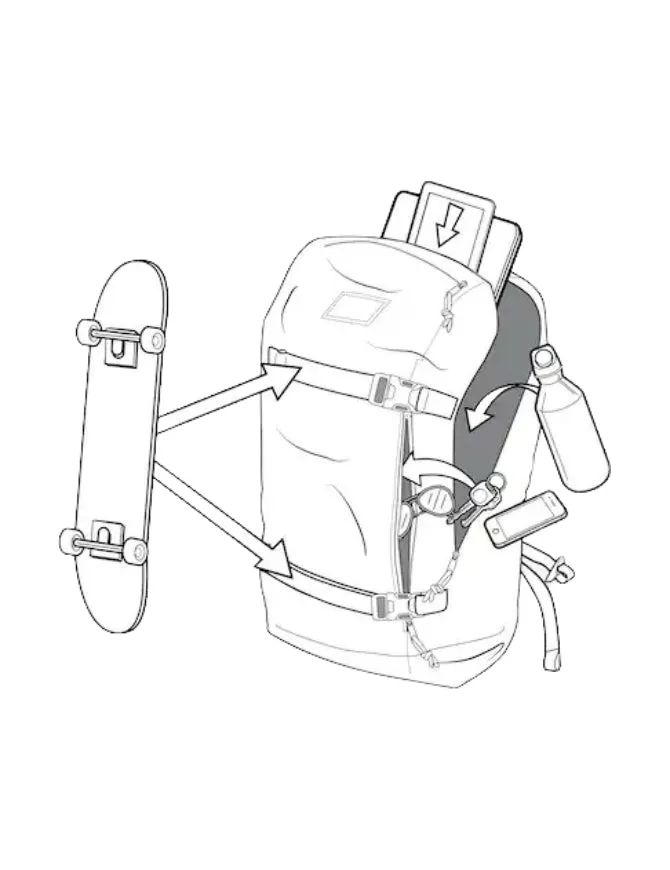Burton Kilo 2.0 27L Backpack 2025 | Forest Moss